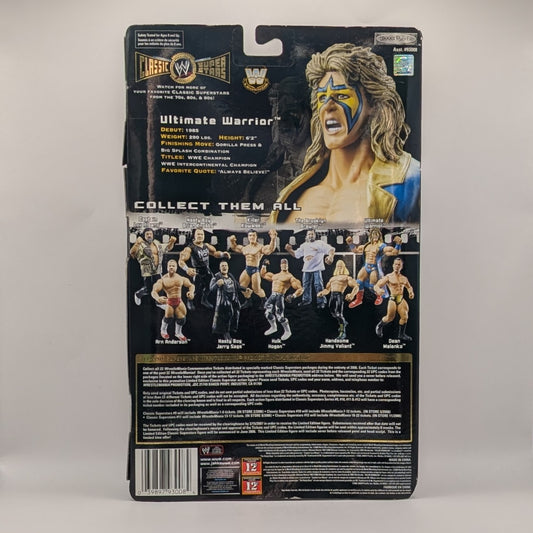 2006 WWE Jakks Pacific Classic Superstars Series 12 Ultimate Warrior
