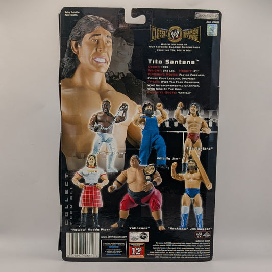 2004 WWE Jakks Pacific Classic Superstars Series 4 Tito Santana
