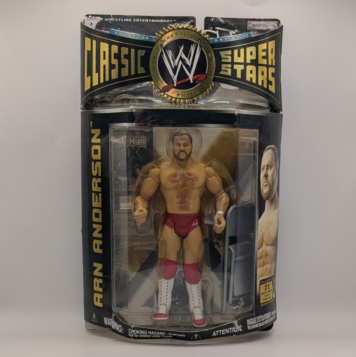 2006 WWE Jakks Pacific Classic Superstars Series 12 Arn Anderson