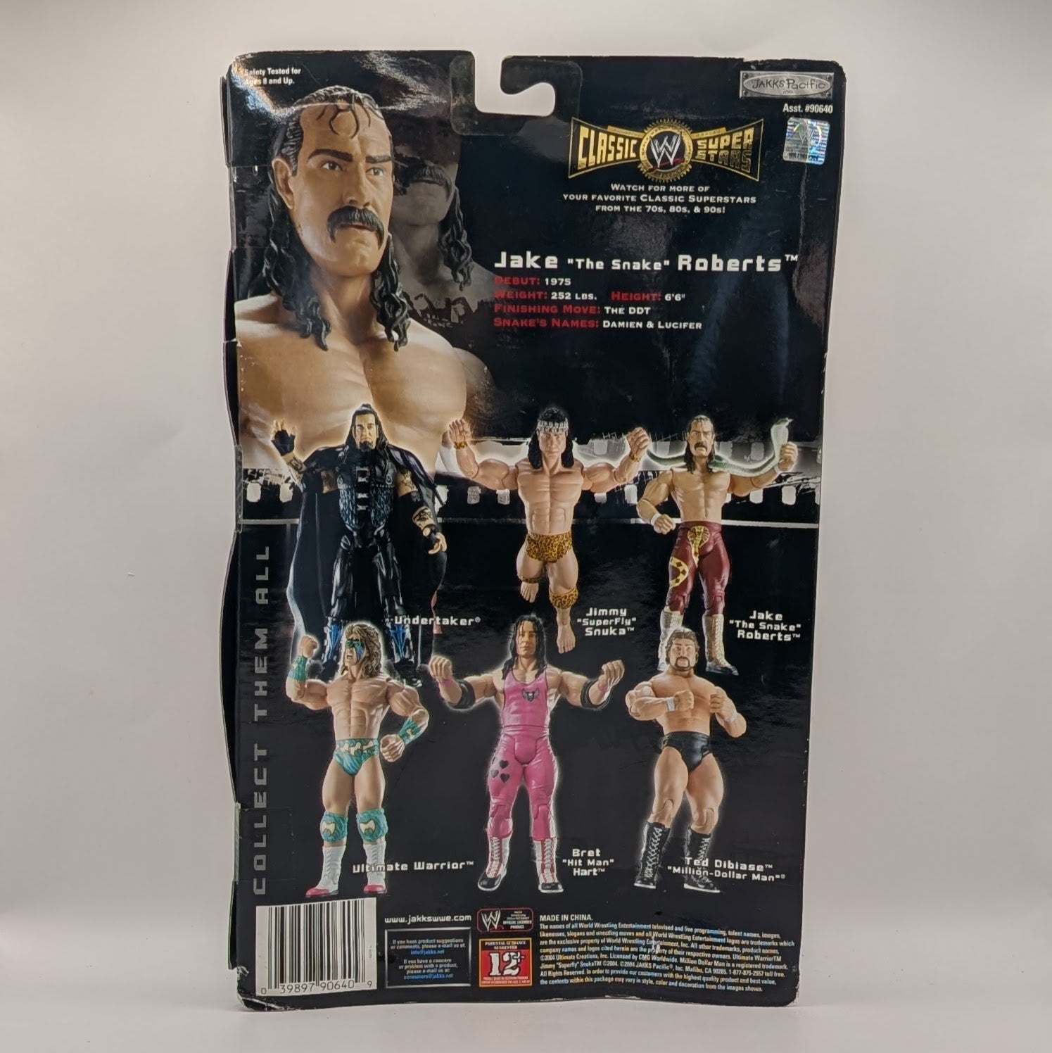 2004 WWE Jakks Pacific Classic Superstars Series 3 Jake 