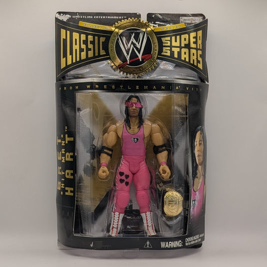 2004 WWE Jakks Pacific Classic Superstars Series 3 Bret "Hitman" Hart