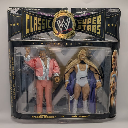 2006 WWE Jakks Pacific Classic Superstars 2-Packs Series 4 "Classy" Freddie Blassie & Hulk Hogan