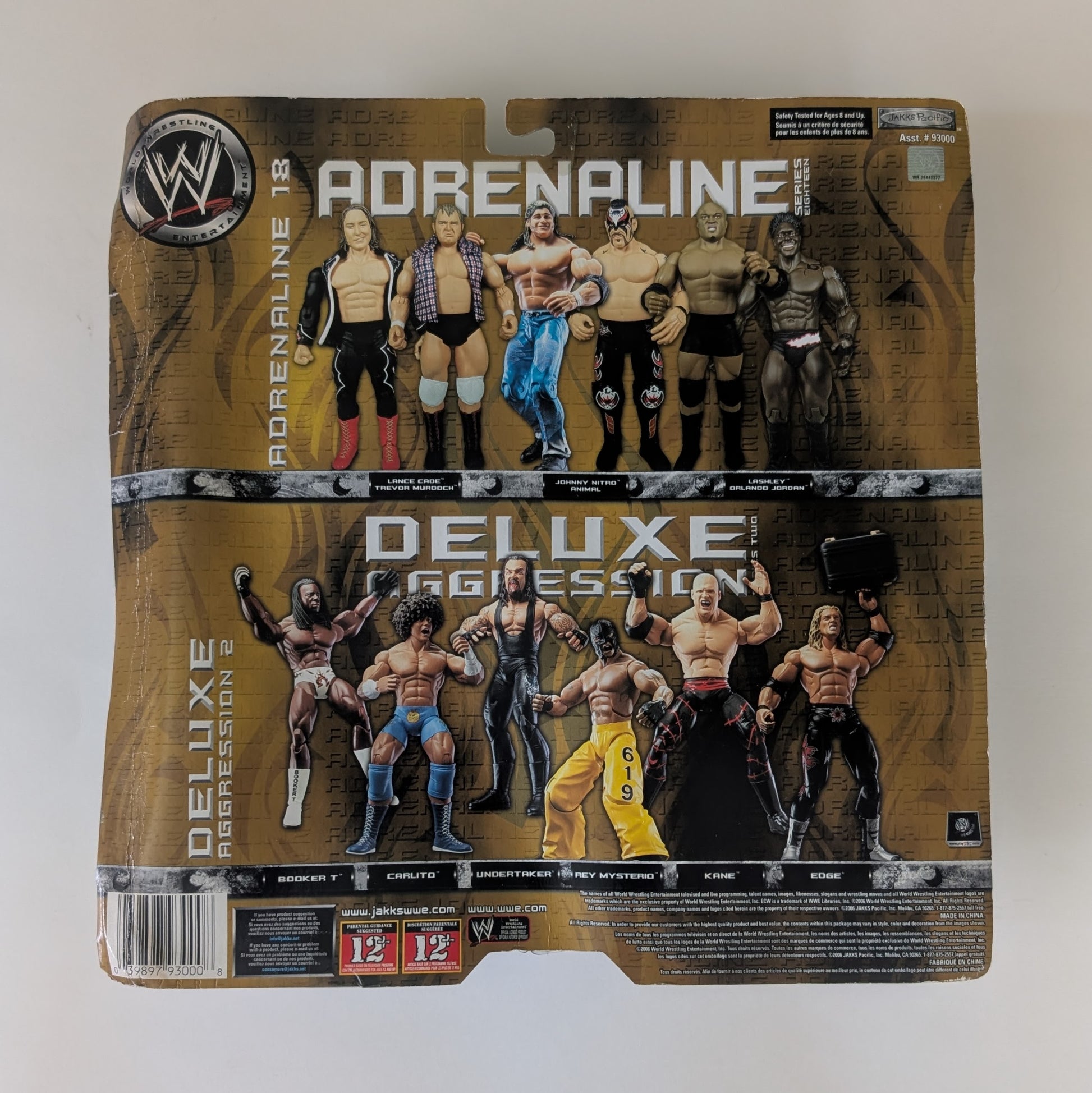 2006 WWE Jakks Pacific Adrenaline Series 18 Lance Cade & Trevor