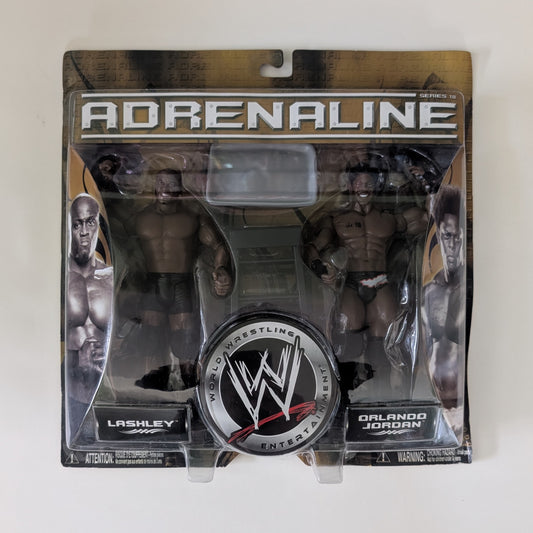 2006 WWE Jakks Pacific Adrenaline Series 18 Lashley & Orlando Jordan