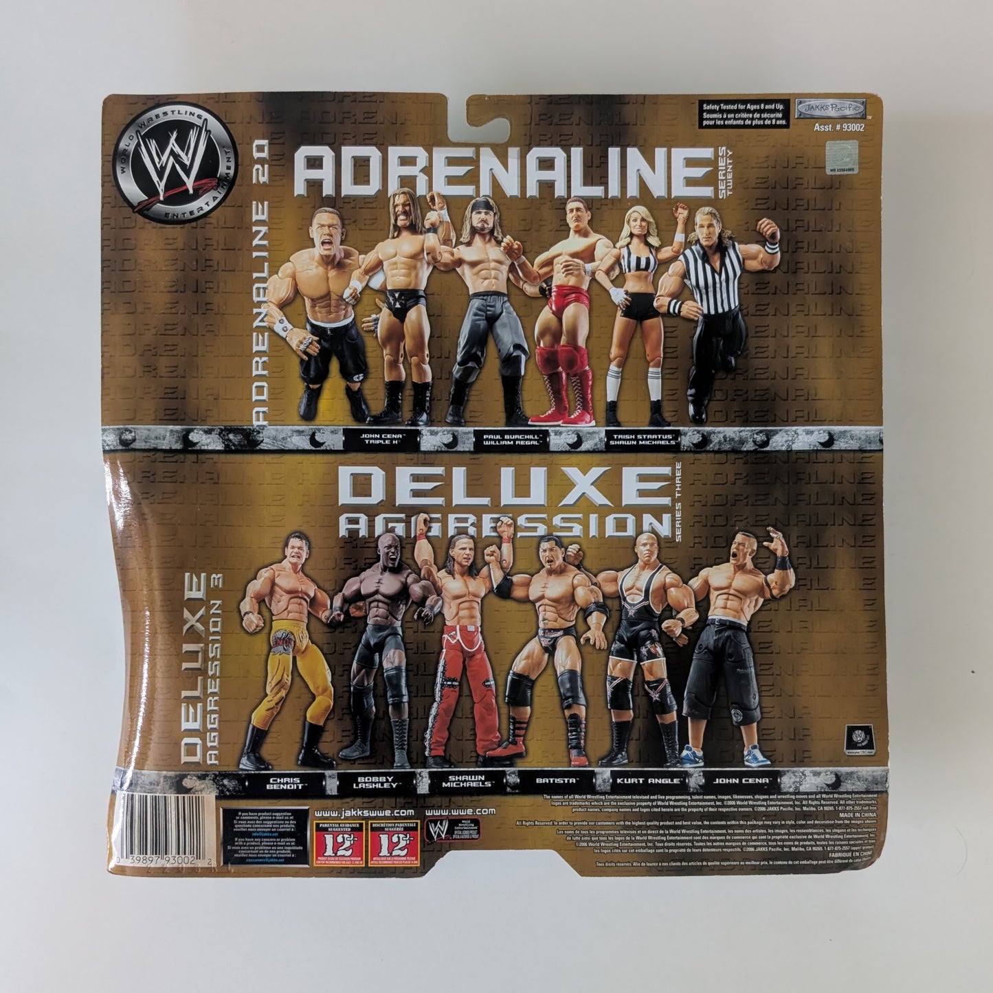 2006 WWE Jakks Pacific Adrenaline Series 20 John Cena & Triple H