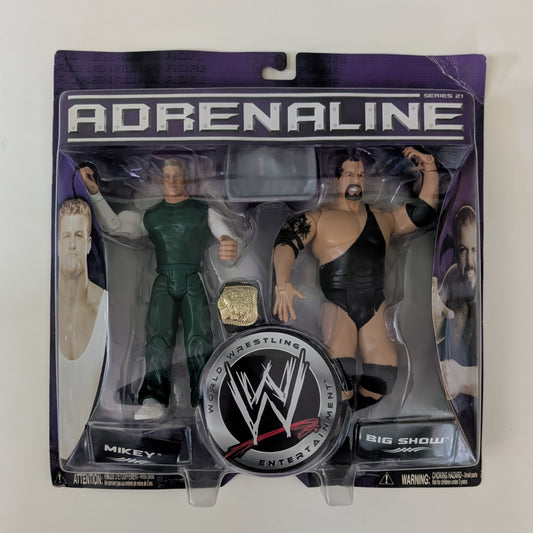 2006 WWE Jakks Pacific Adrenaline Series 21 Mikey & Big Show