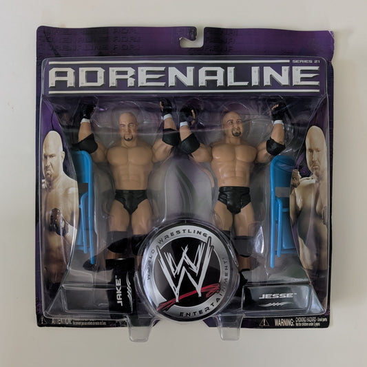 2006 WWE Jakks Pacific Adrenaline Series 21 Jake & Jesse