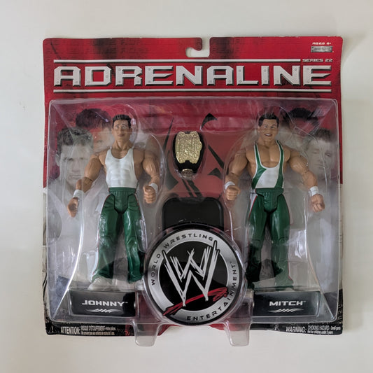 2007 WWE Jakks Pacific Adrenaline Series 22 Johnny & Mitch
