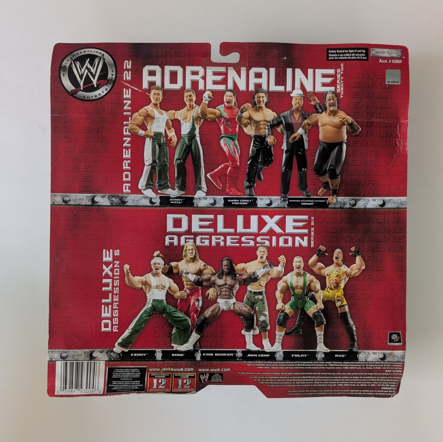 2007 WWE Jakks Pacific Adrenaline Series 22 Johnny & Mitch