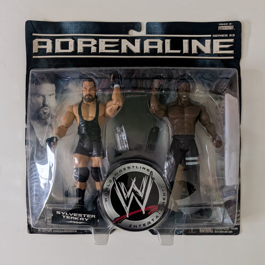 2007 WWE Jakks Pacific Adrenaline Series 23 Sylvester Terkay & Elijah Burke