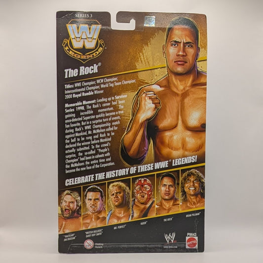 2010 WWE Mattel Elite Collection Legends Series 3 The Rock