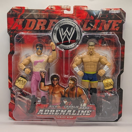 2004 WWE Jakks Pacific Adrenaline Series 9 Rico & Charlie Haas