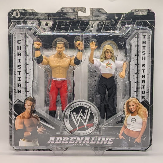 2004 WWE Jakks Pacific Adrenaline Series 10 Christian & Trish Stratus