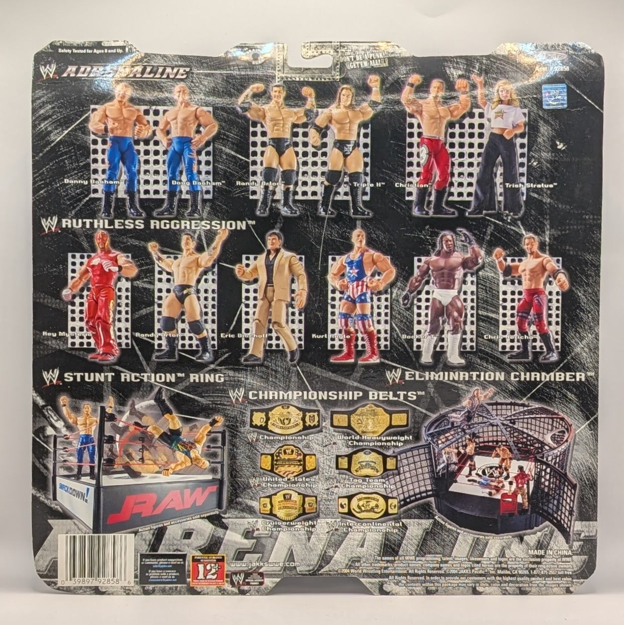WWF / WWE フィギュア 10体セット 2004 WWE Jakks Pacific Adrenaline Series 10 Triple H & Randy Orton