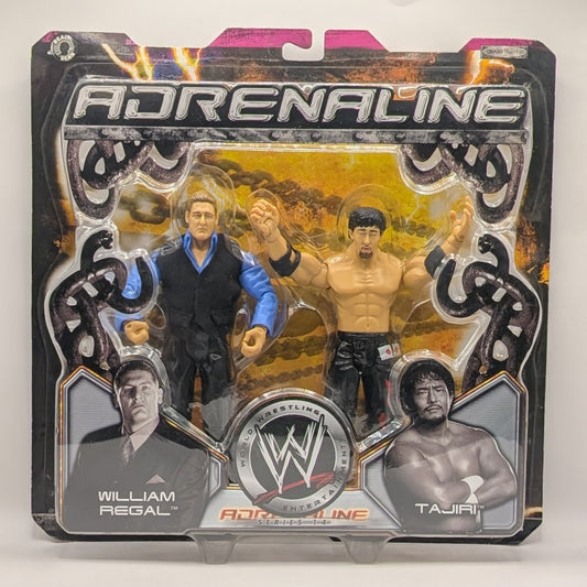 2005 WWE Jakks Pacific Adrenaline Series 14 William Regal & Tajiri