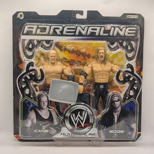 2005 WWE Jakks Pacific Adrenaline Series 15 Kane & Edge