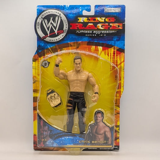 2004 WWE Jakks Pacific Ruthless Aggression Series 12.5 "Ring Rage" Chris Benoit