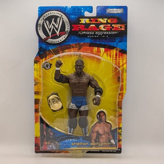 2004 WWE Jakks Pacific Ruthless Aggression Series 12.5 "Ring Rage" Shelton Benjamin