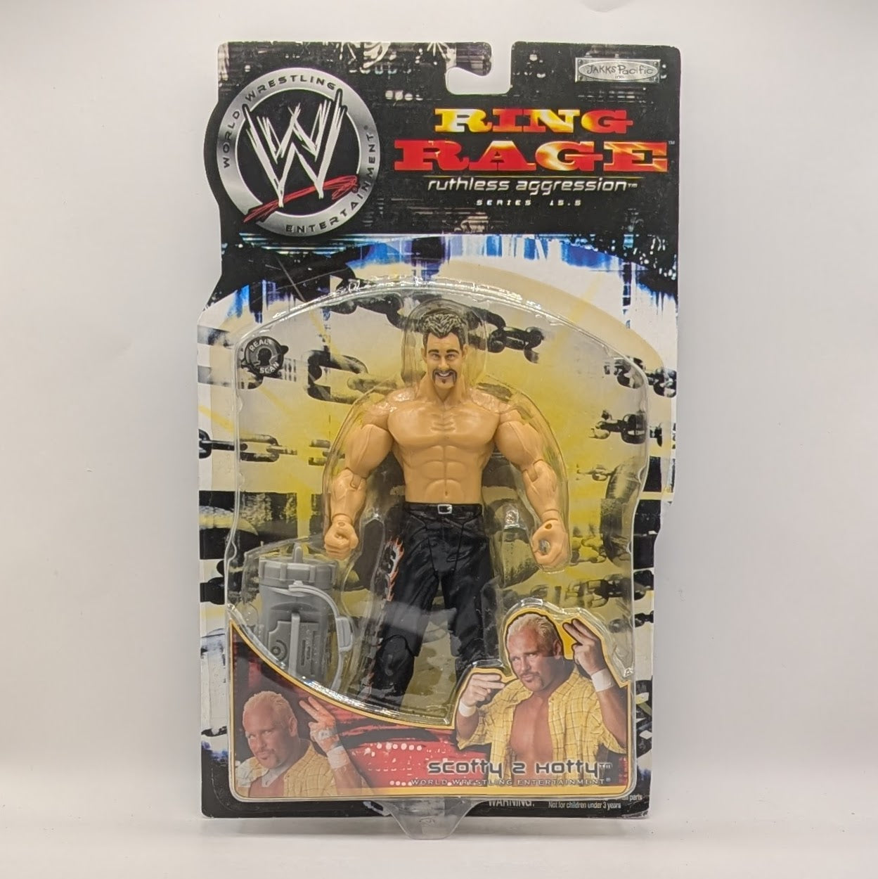 2005 WWE Jakks Pacific Ruthless Aggression Series 15.5 "Ring Rage" Scotty 2 Hotty