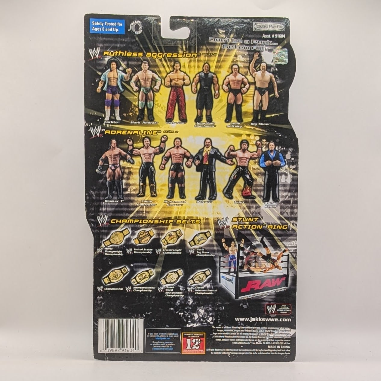 2005 WWE Jakks Pacific Ruthless Aggression Series 15.5 "Ring Rage" Scotty 2 Hotty