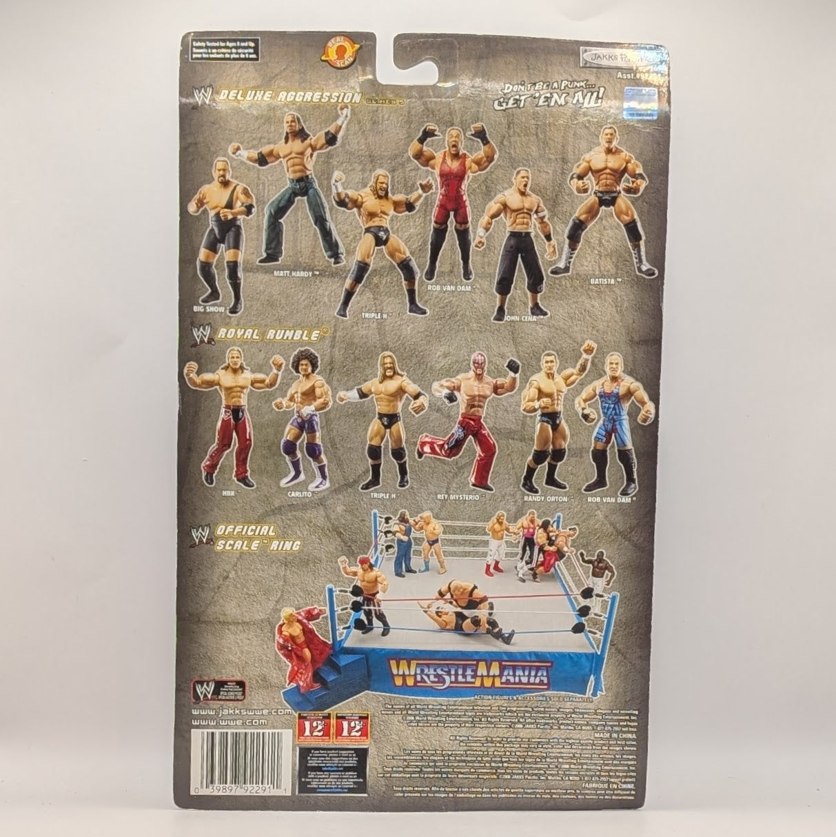 2006 WWE Jakks Pacific Ruthless Aggression Royal Rumble Rey Mysterio