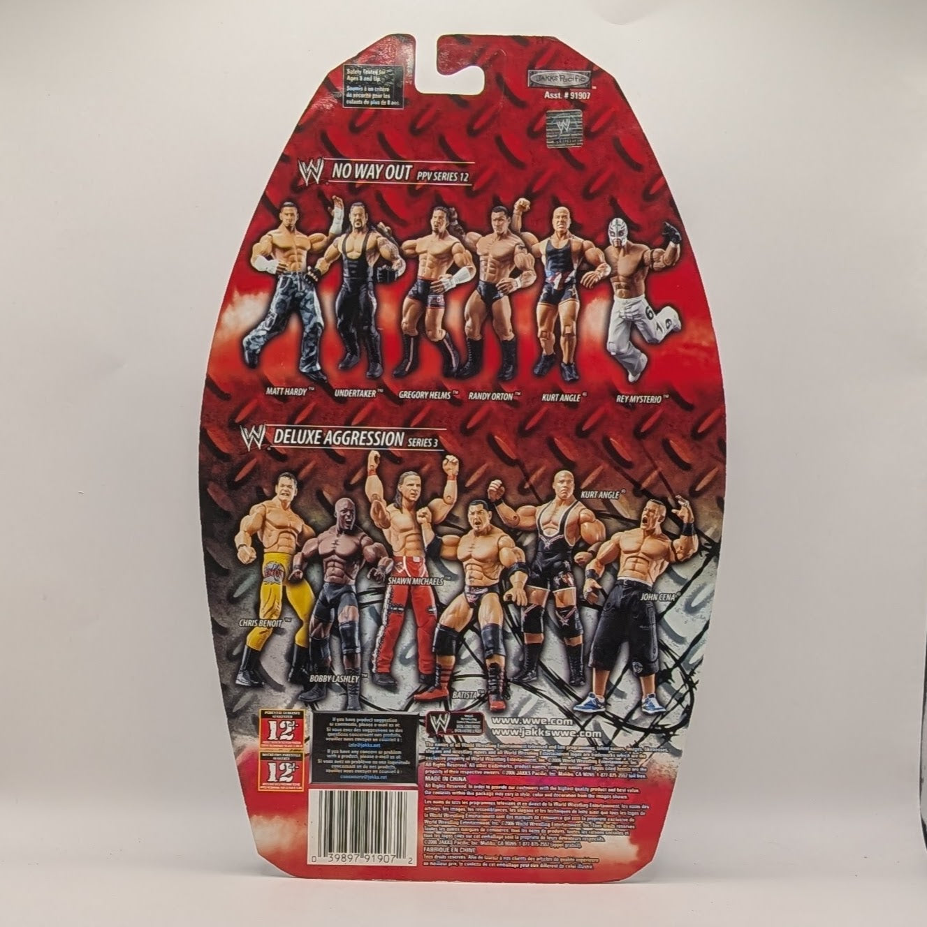 2006 WWE Jakks Pacific Ruthless Aggression Pay Per View Series 12 "No Way Out" Randy Orton