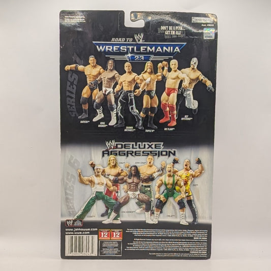 2006 WWE Jakks Pacific Ruthless Aggression Road to WrestleMania 23 Series 1 Rey Mysterio