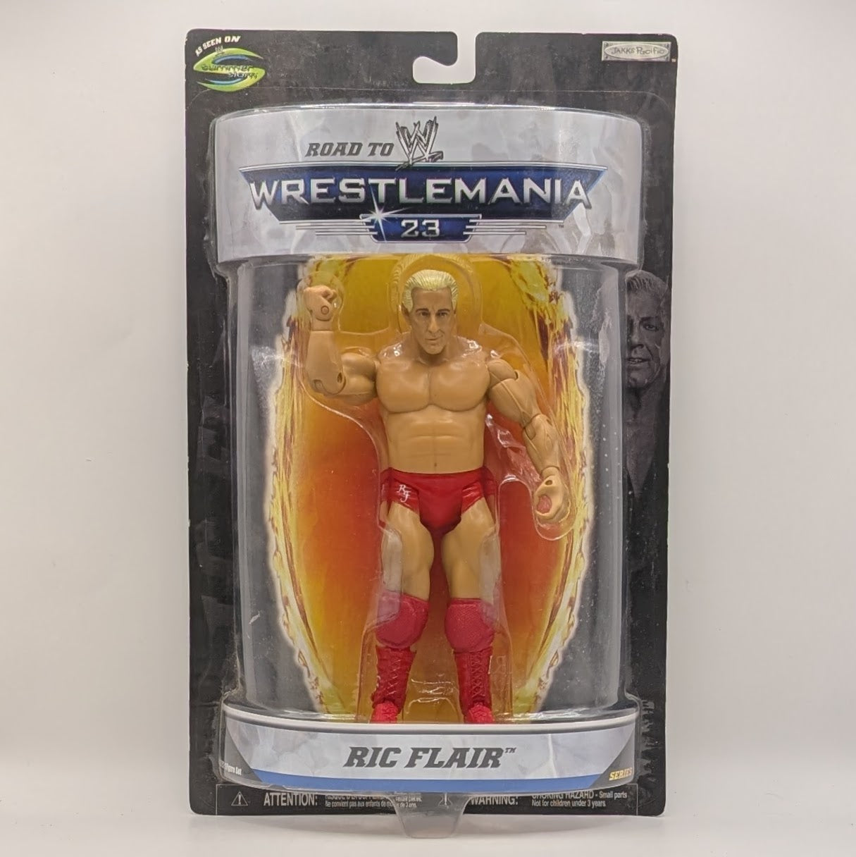 2006 WWE Jakks Pacific Ruthless Aggression Road to WrestleMania 23 Series 1 Ric Flair