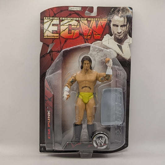 2007 WWE Jakks Pacific ECW Series 1 CM Punk