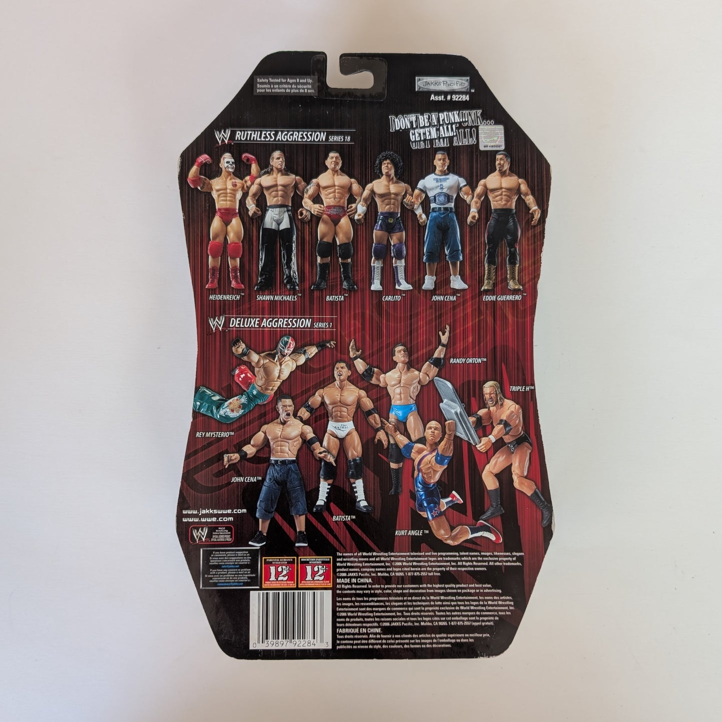2006 WWE Jakks Pacific Ruthless Aggression Best of 2006 John Cena