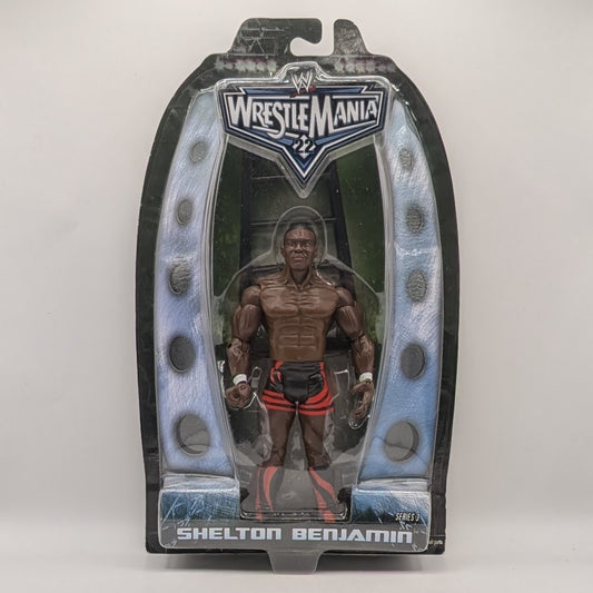 2006 WWE Jakks Pacific Ruthless Aggression Road to WrestleMania 22 Series 3 Shelton Benjamin