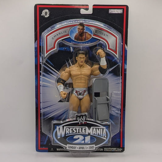 2005 WWE Jakks Pacific Ruthless Aggression WrestleMania 21 Series 2 Charlie Haas