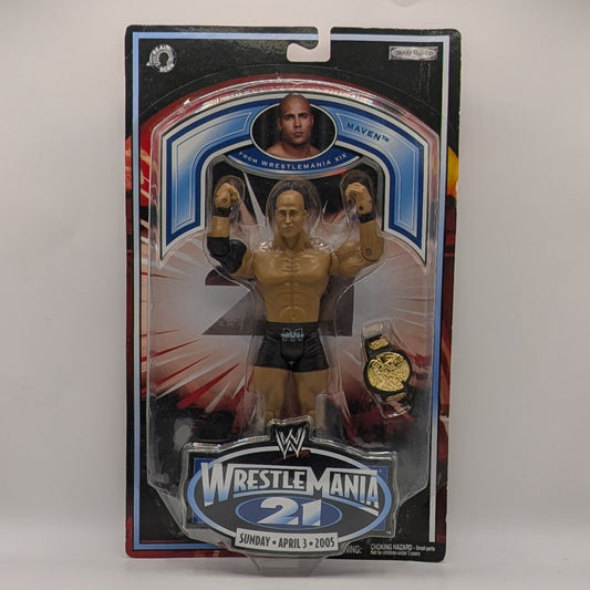 2005 WWE Jakks Pacific Ruthless Aggression WrestleMania 21 Series 1 Maven