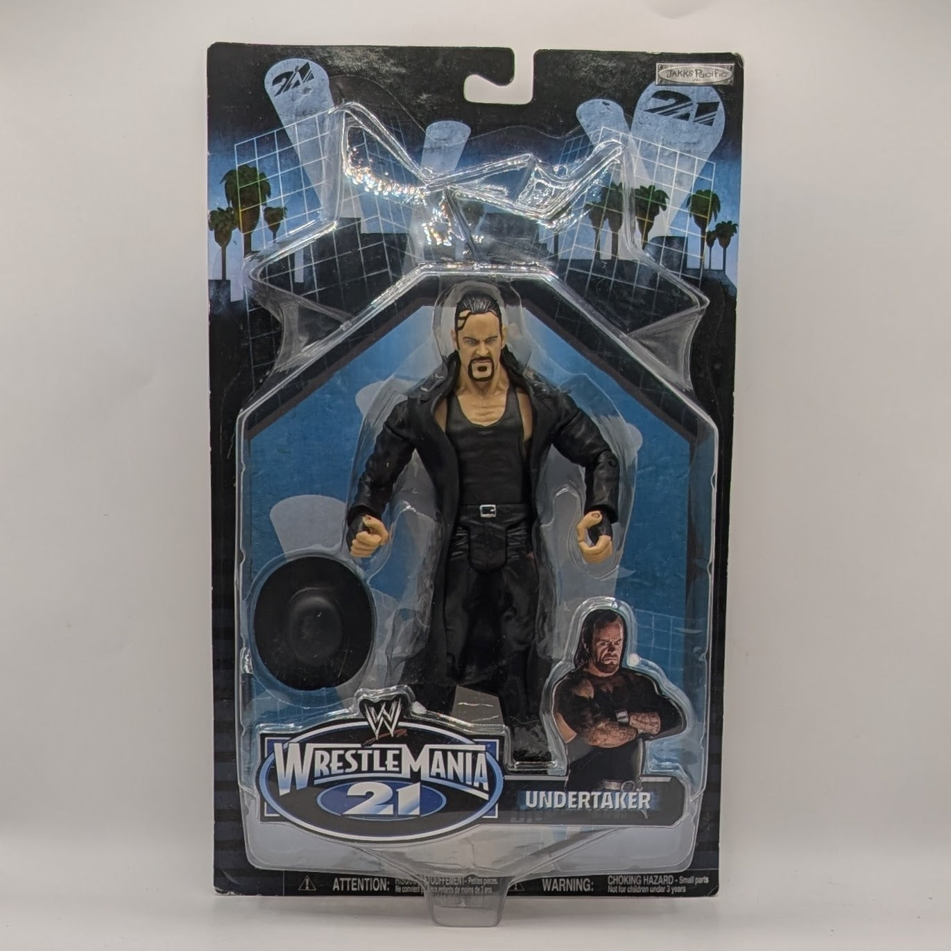 2005 WWE Jakks Pacific Ruthless Aggression WrestleMania 21 Series 3 Undertaker