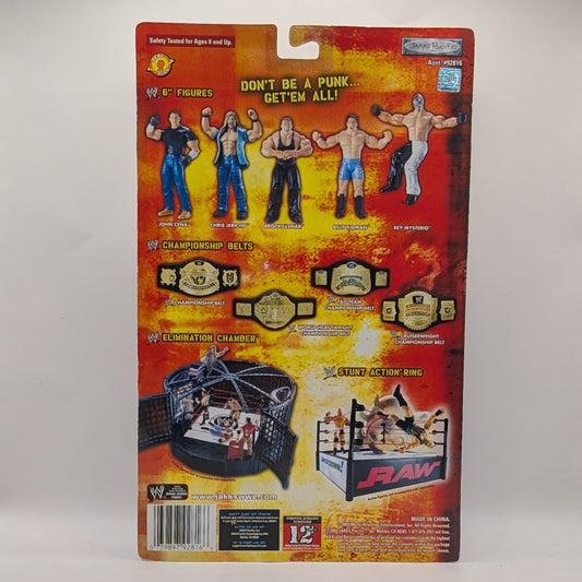 2003 WWE Jakks Pacific Ruthless Aggression Pay Per View Series 3 "Survivor Series" Eric Bischoff