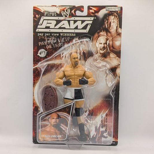 2003 WWE Jakks Pacific Ruthless Aggression Pay Per View Series 1 "Pay Per View Winners" Goldberg