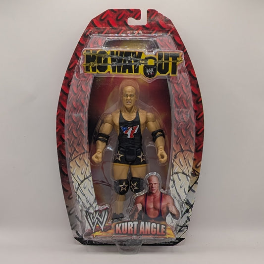 2006 WWE Jakks Pacific Ruthless Aggression Pay Per View Series 12 "No Way Out" Kurt Angle