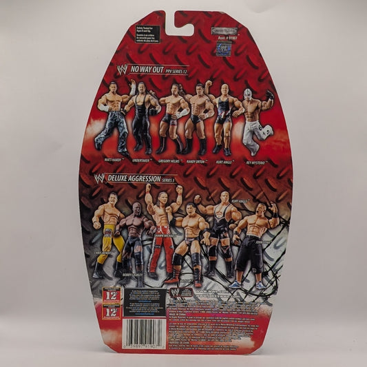 2006 WWE Jakks Pacific Ruthless Aggression Pay Per View Series 12 "No Way Out" Kurt Angle