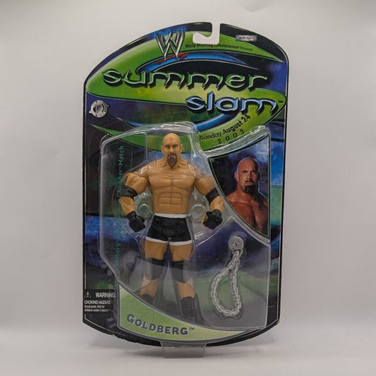 2003 WWE Jakks Pacific Ruthless Aggression Pay Per View Series 2 "SummerSlam" Goldberg
