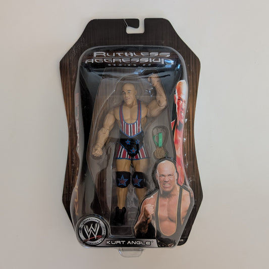 2006 WWE Jakks Pacific Ruthless Aggression Series 22 Kurt Angle