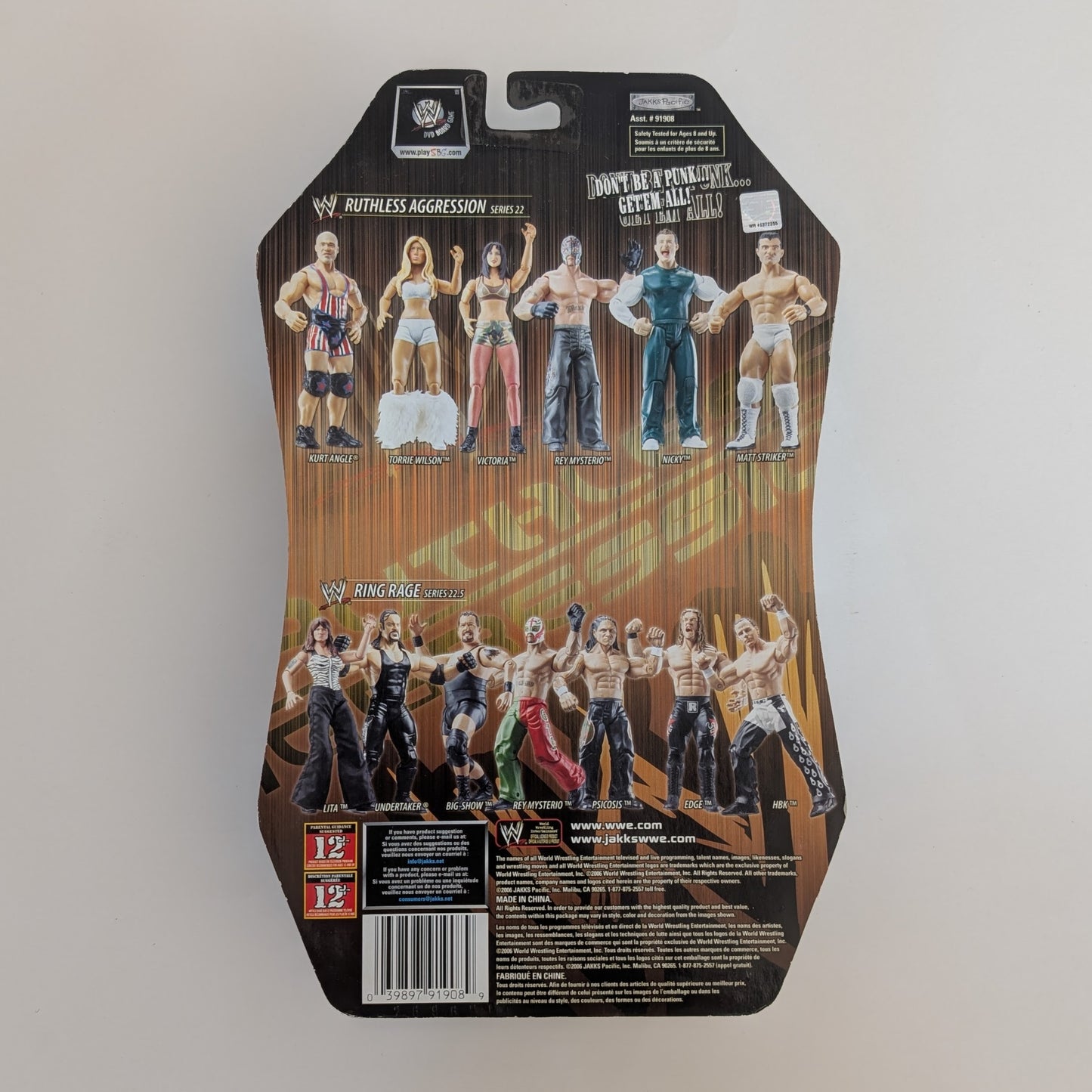 2006 WWE Jakks Pacific Ruthless Aggression Series 22 Victoria