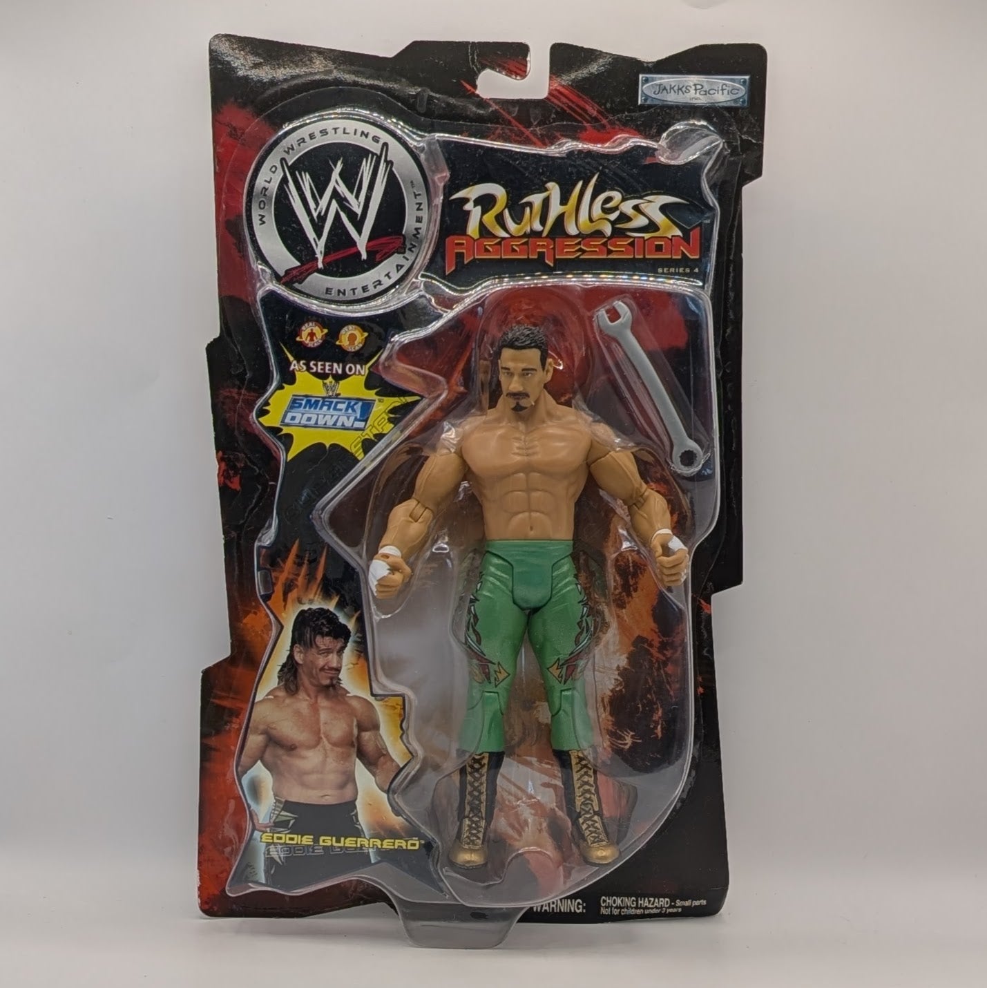 2003 WWE Jakks Pacific Ruthless Aggression Series 4 Eddie Guerrero