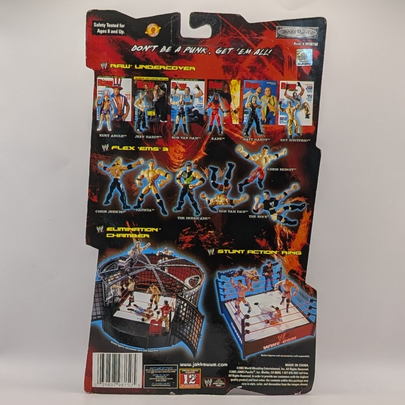 2003 WWE Jakks Pacific Ruthless Aggression Series 4 A-Train [Rerelease]