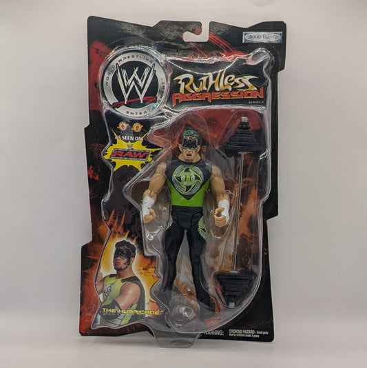 2003 WWE Jakks Pacific Ruthless Aggression Series 4 The Hurricane