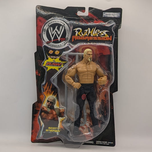 2003 WWE Jakks Pacific Ruthless Aggression Series 4 Scott Steiner [Rerelease]