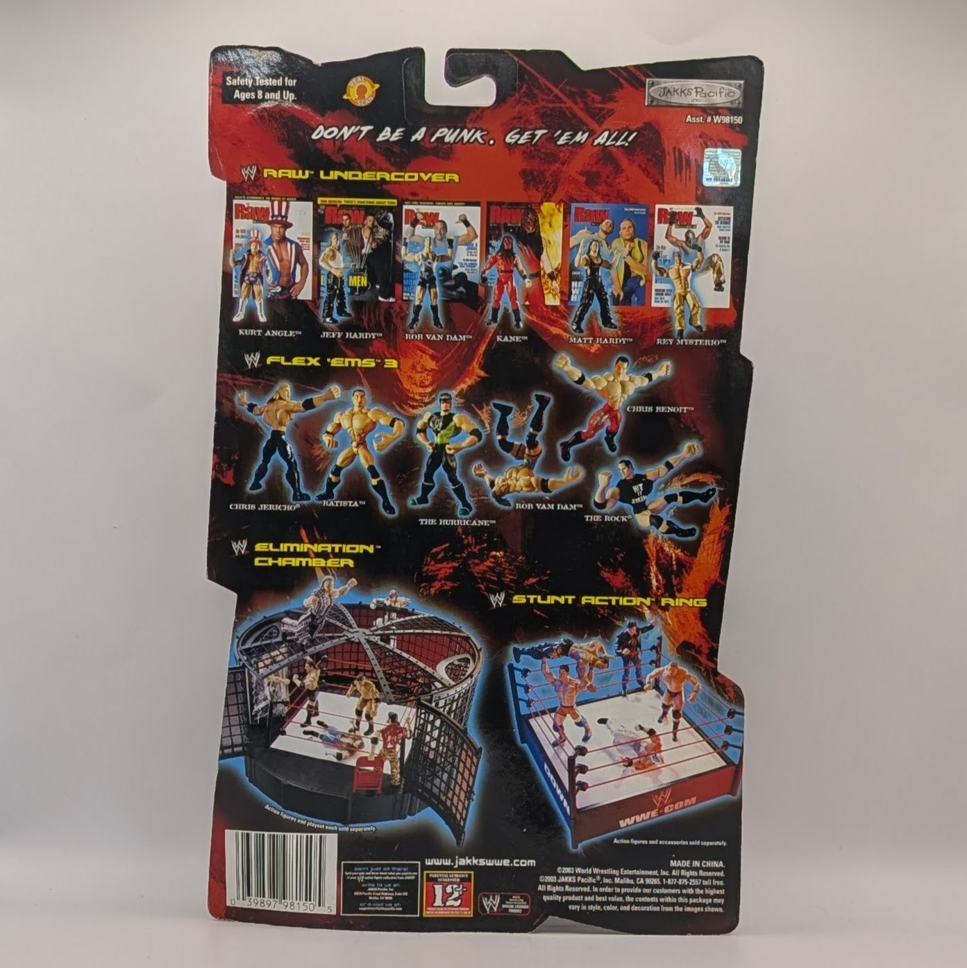 2003 WWE Jakks Pacific Ruthless Aggression Series 4 Scott Steiner [Rerelease]