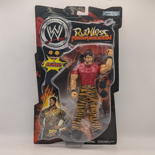2003 WWE Jakks Pacific Ruthless Aggression Series 4 Rico [Rerelease]