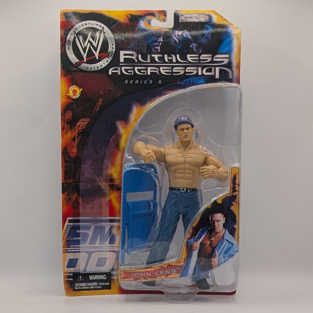 2003 WWE Jakks Pacific Ruthless Aggression Series 5 John Cena