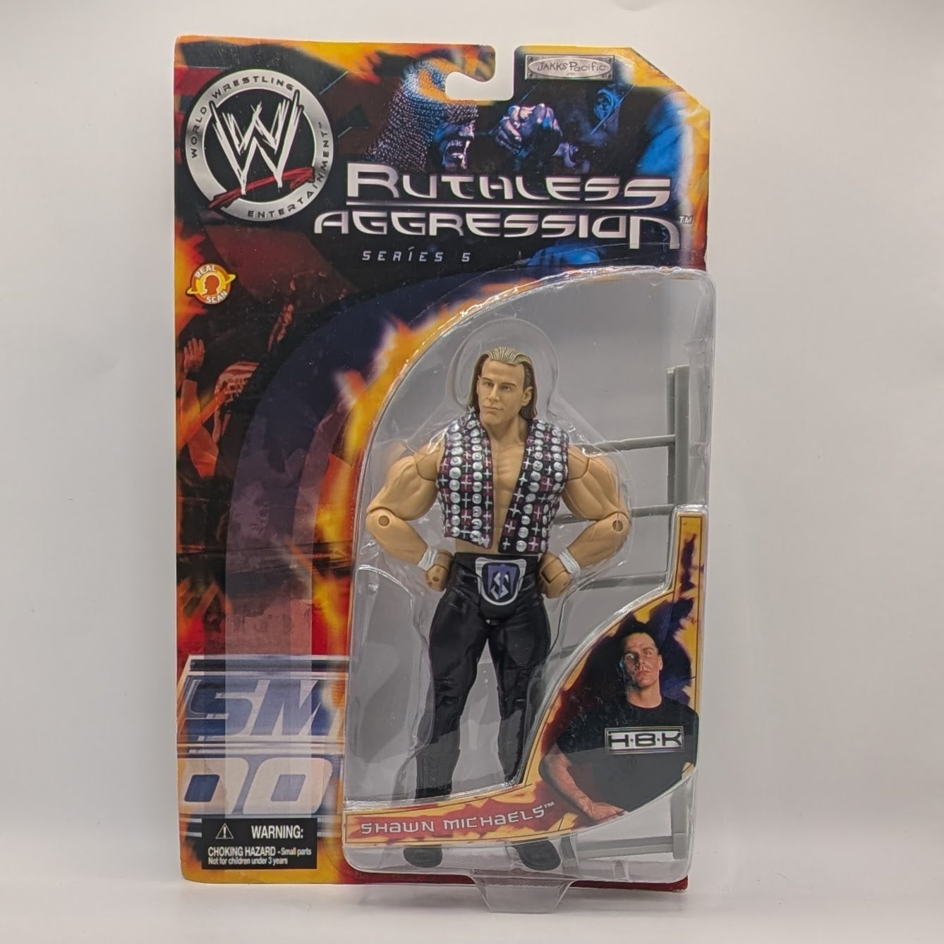 2003 WWE Jakks Pacific Ruthless Aggression Series 5 Shawn Michaels