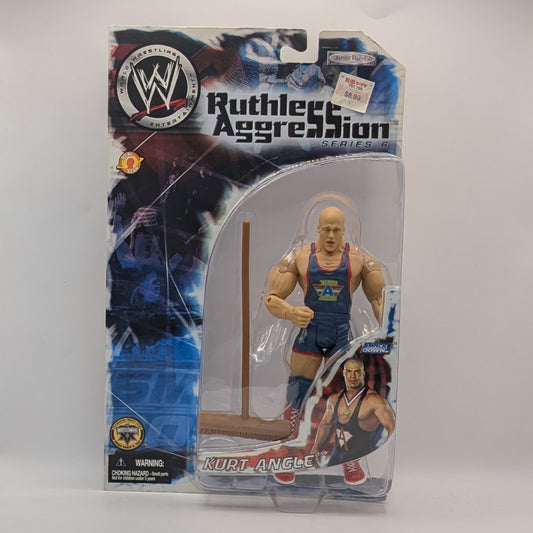 2004 WWE Jakks Pacific Ruthless Aggression Series 6 Kurt Angle